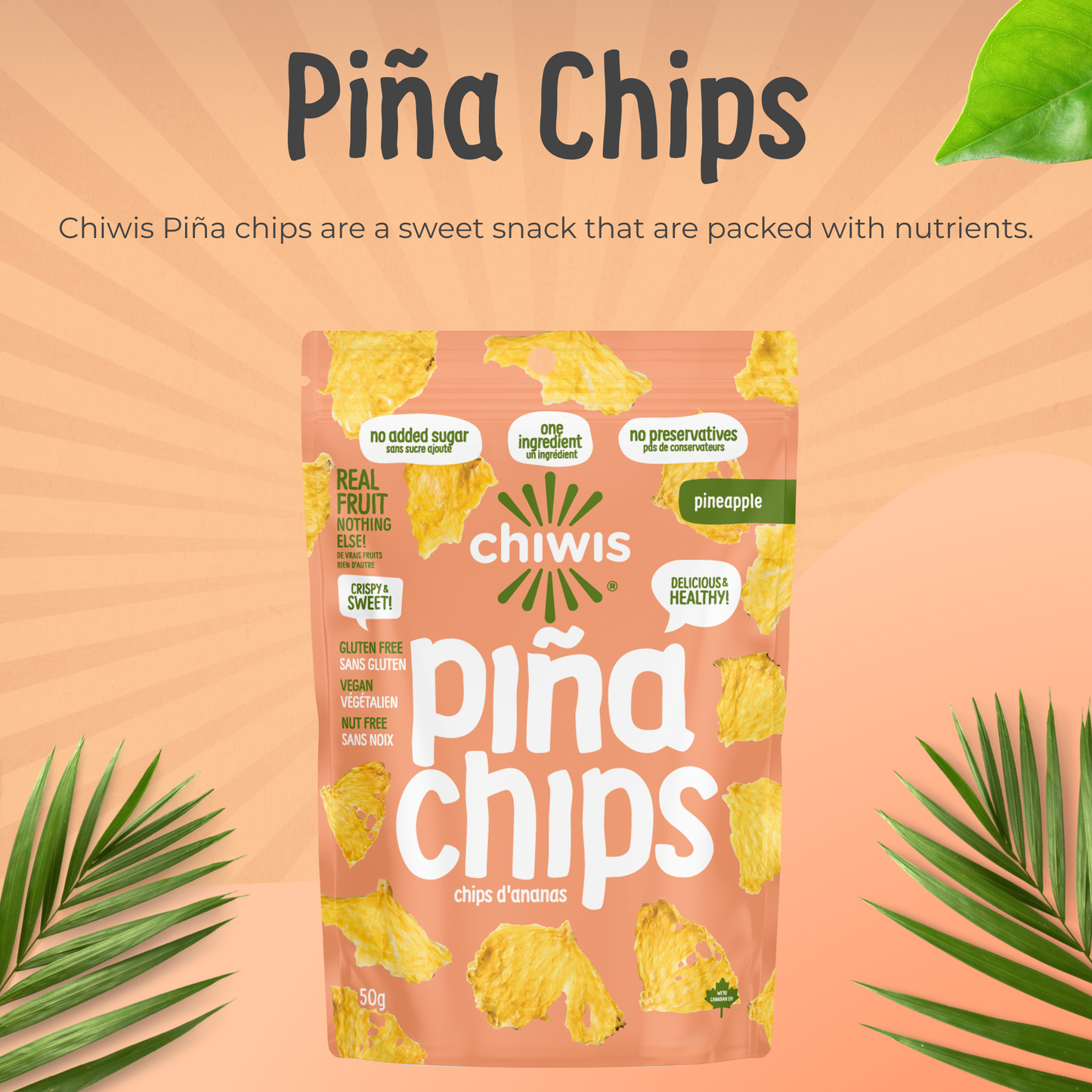 Chips d'ananas