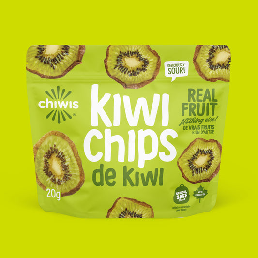 Kiwi Chips Minis 20g |  Case of 24